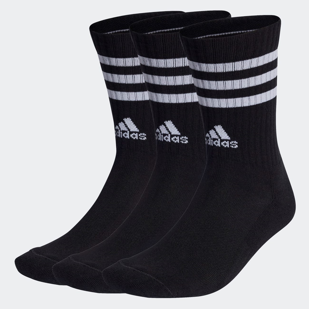 adidas Sportswear Κάλτσες 3-Stripes Cushioned Crew IC1321-0313 - The Athlete's Foot