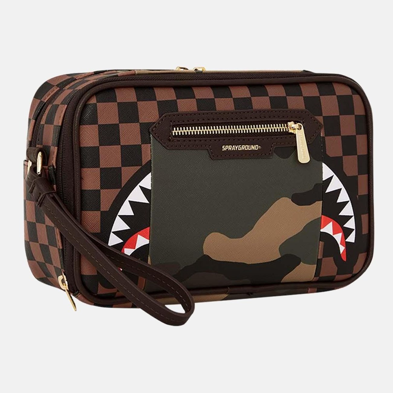 SPRAYGROUND Τσαντάκι Sip Camo Accent Toiletry Brick B5623-0042 - The Athlete's Foot